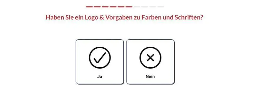 Haben Sie ein Logo & Vorgaben zu Farben und Schriften