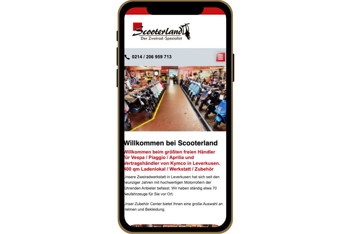 Scooterland móvil