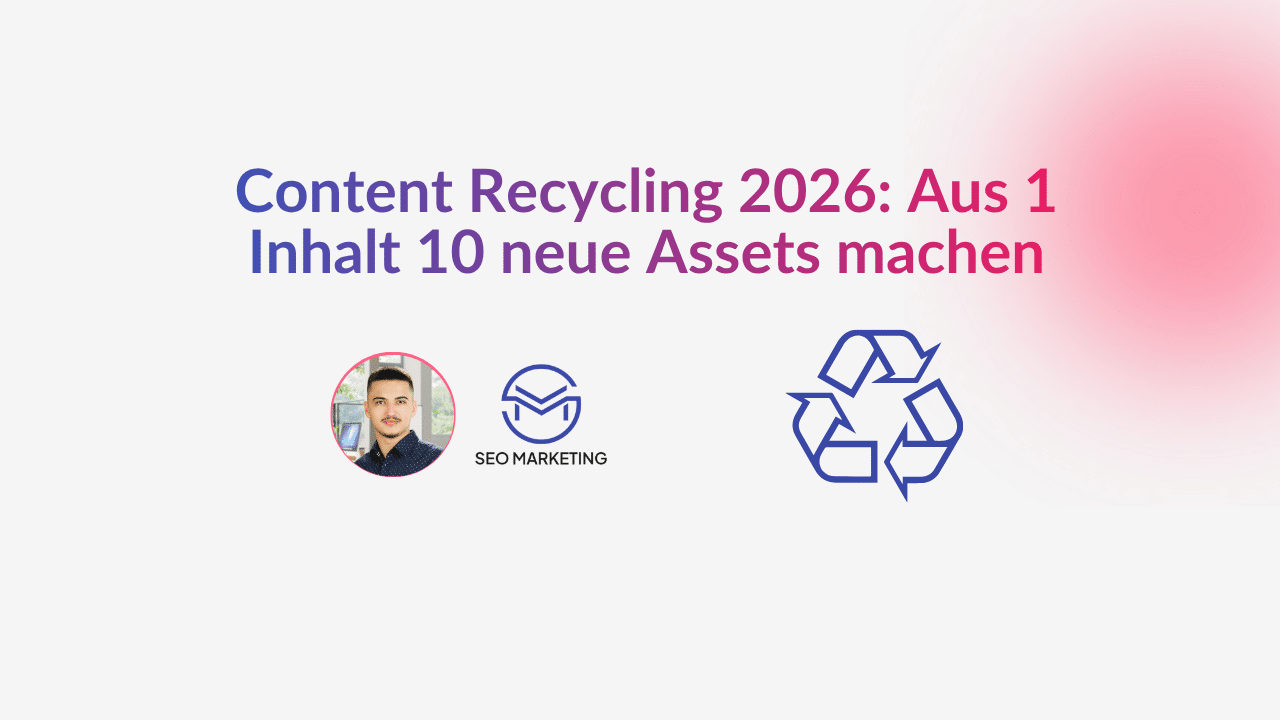 Content Recycling 2026: Aus 1 Inhalt 10 neue Assets machen